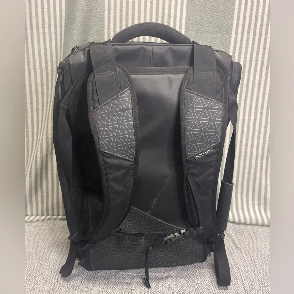 Black Travel Backpack - Sleek Everyday Carry